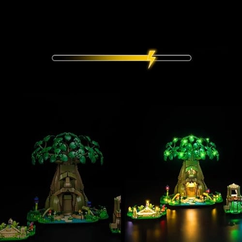 LED Light kit - for Lego 77092 Deku Tree Model Remote Control Version