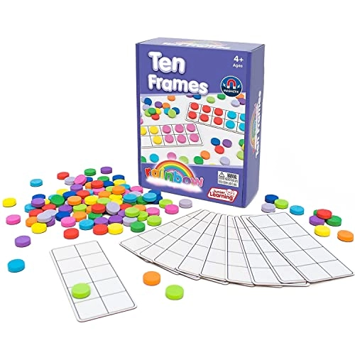 Ten Frames Rainbow Set - 4 years and up