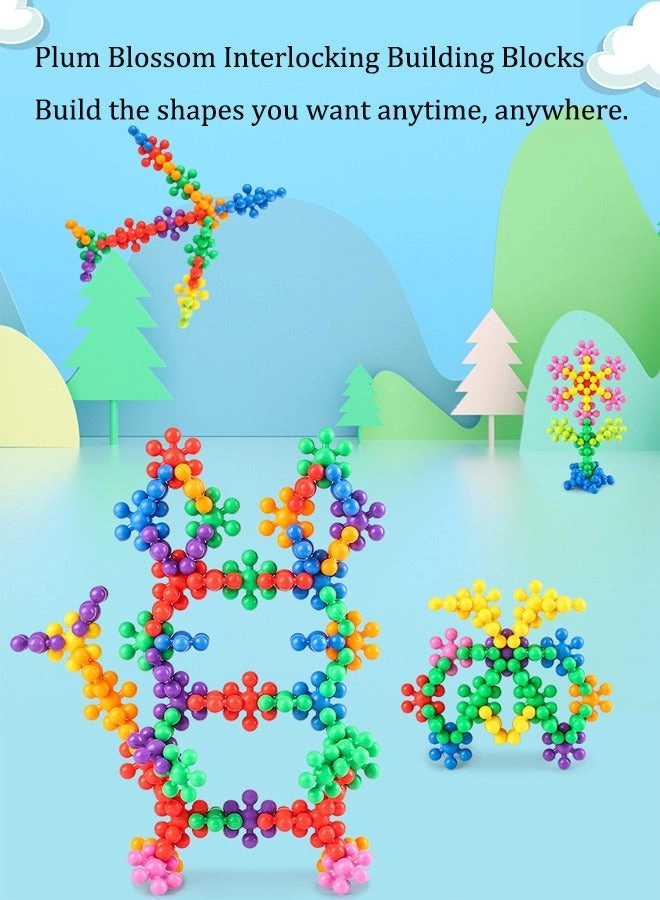 plum blossom building block - 260pcs