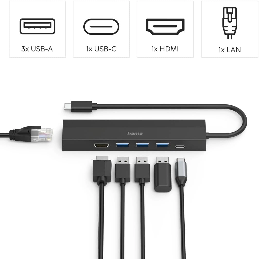 USB-C Hub - Windows Mac OS Thunderbolt 3/4 USB-C