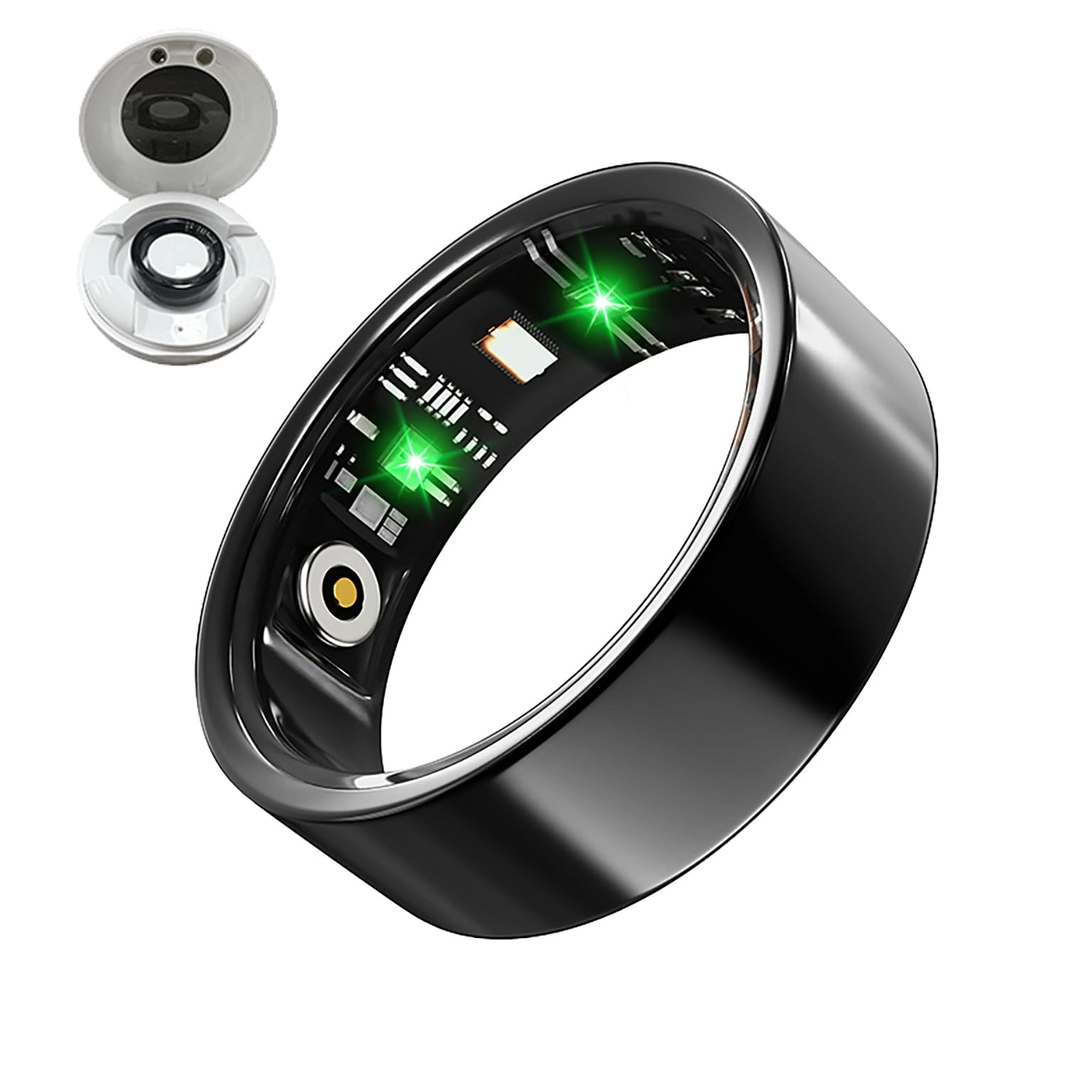 LONGLU Smart Ring - Heart Rate Blood Oxygen Sleep Monitor