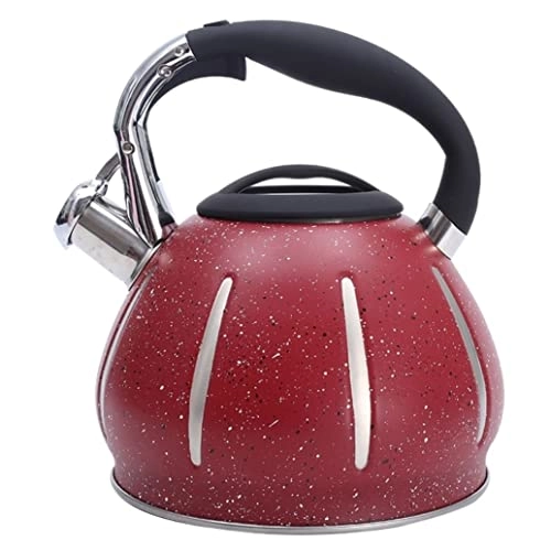 Whistling Tea Kettle - Wooden stainless steel 2.5L
