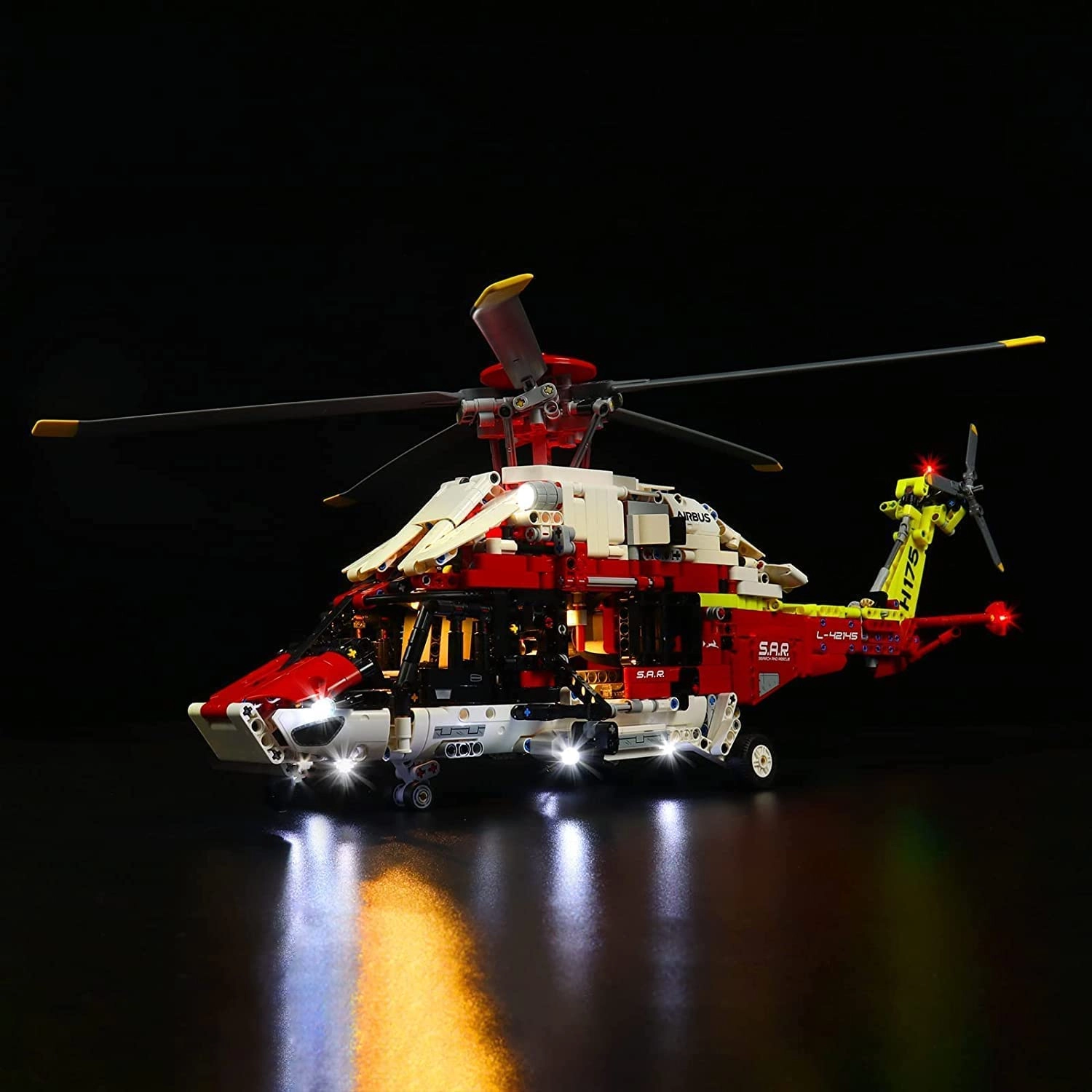BrickBling LEGO Technic Airbus H175 Rescue Helicopter (42145)