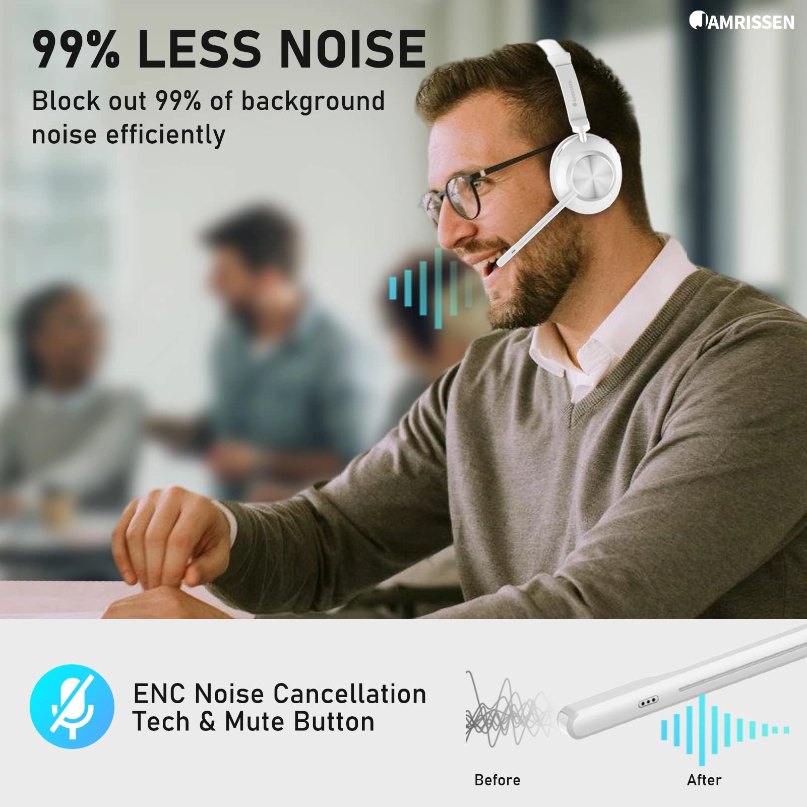 YLS-JBT886CD-NEW-2 Wireless Headset