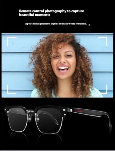 Bluetooth Smart Glasses - 55mm Blue Light Blocking Glasses
