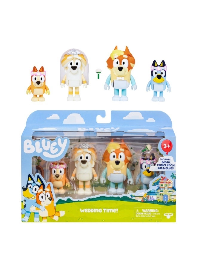 Wedding Time Figure Set (630996175903) 4 pcs