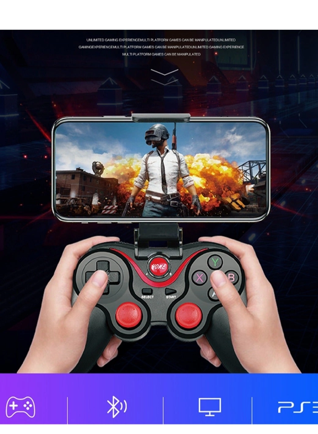 Wireless Bluetooth Gamepad - X53 Android Ios