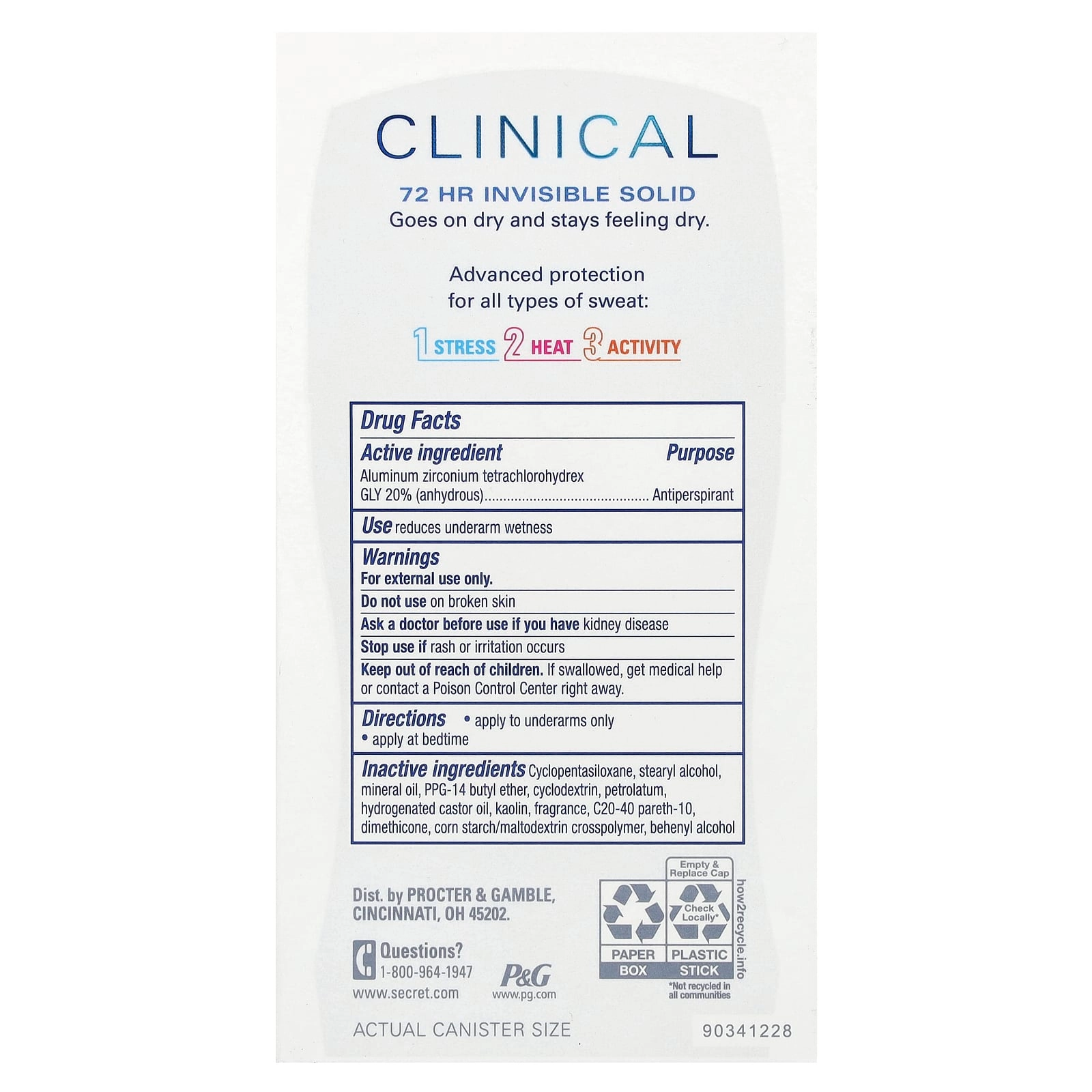 Clinical Strength - Stress Response 45.3592 gram