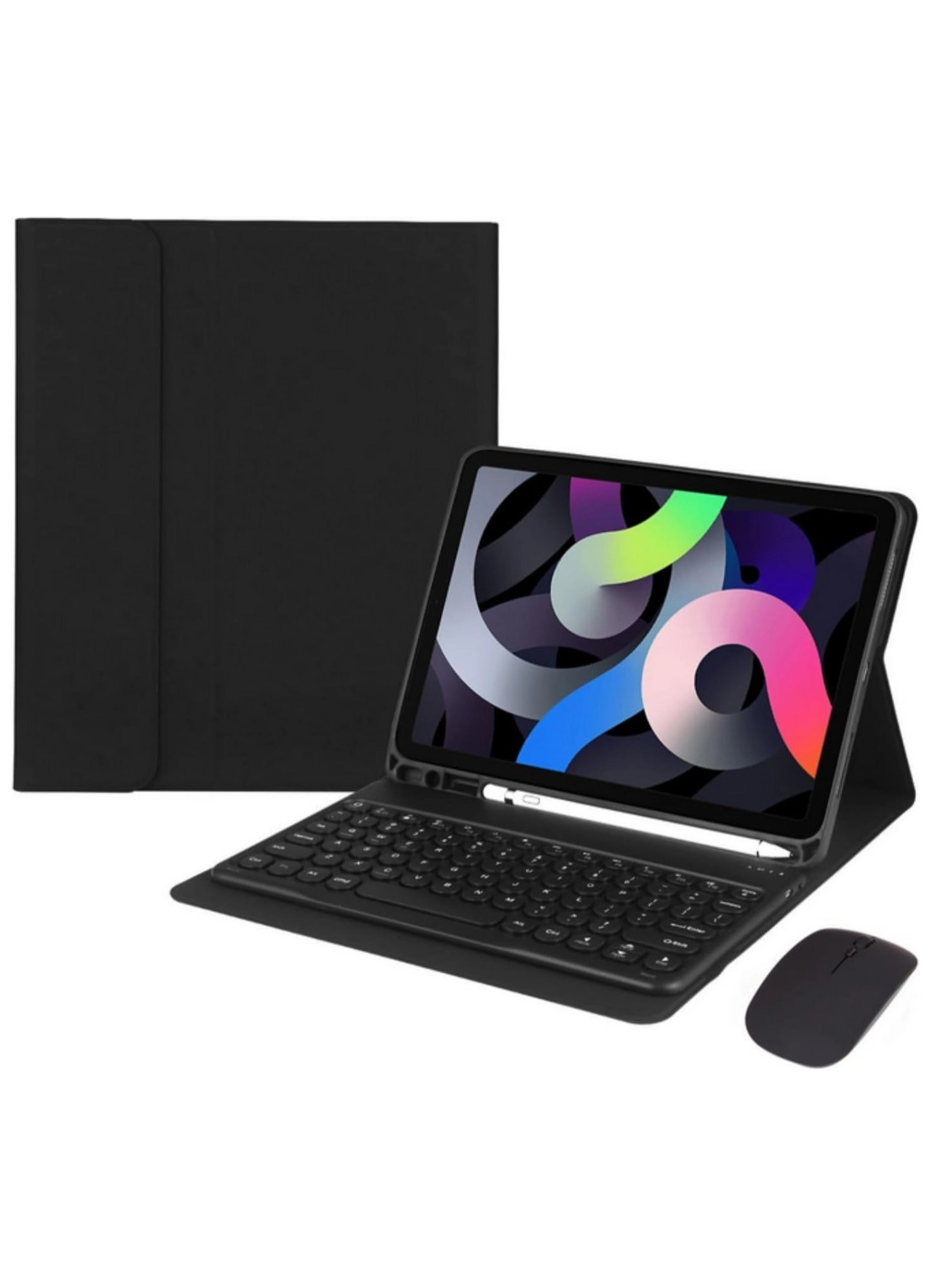 Keyboard Case with Pencil Holder and Bluetooth Mouse for Galaxy Tab S9 FE 11-inch (2023)