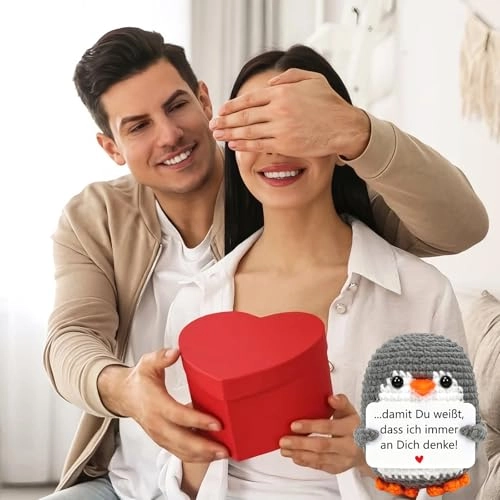 Penguin Positive Penguin 15 cm Knitted - Pocket Hug