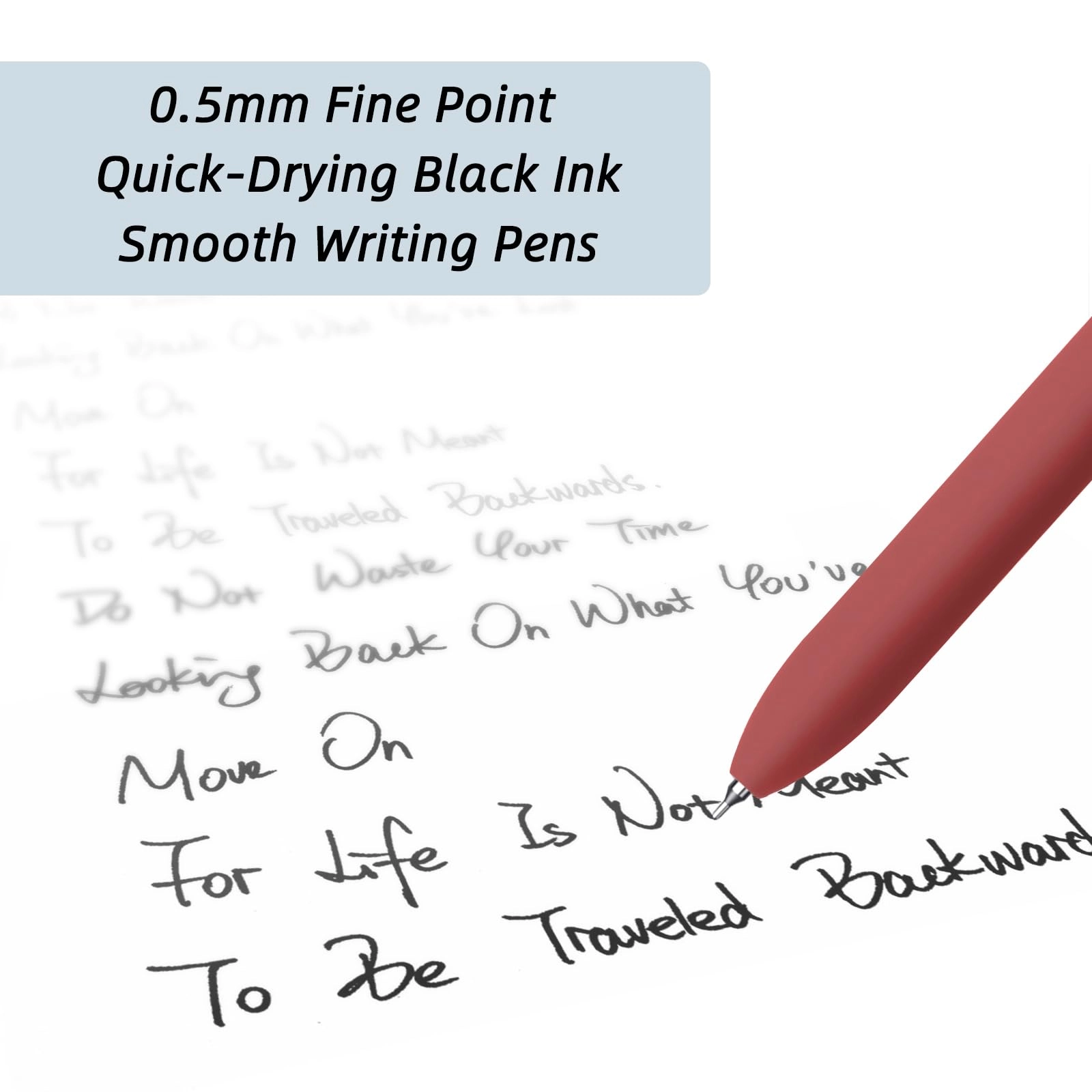 Color Pens - 6 Pcs 0.5mm