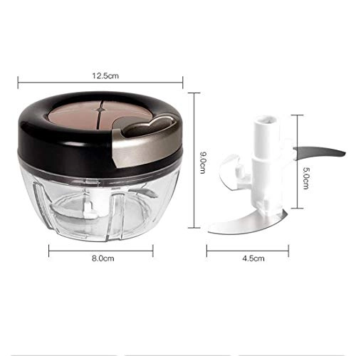 Safety Hand Chopper - 400ml 3 blades