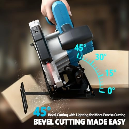 Brushless Motor Circular Saw Cordless 185mm