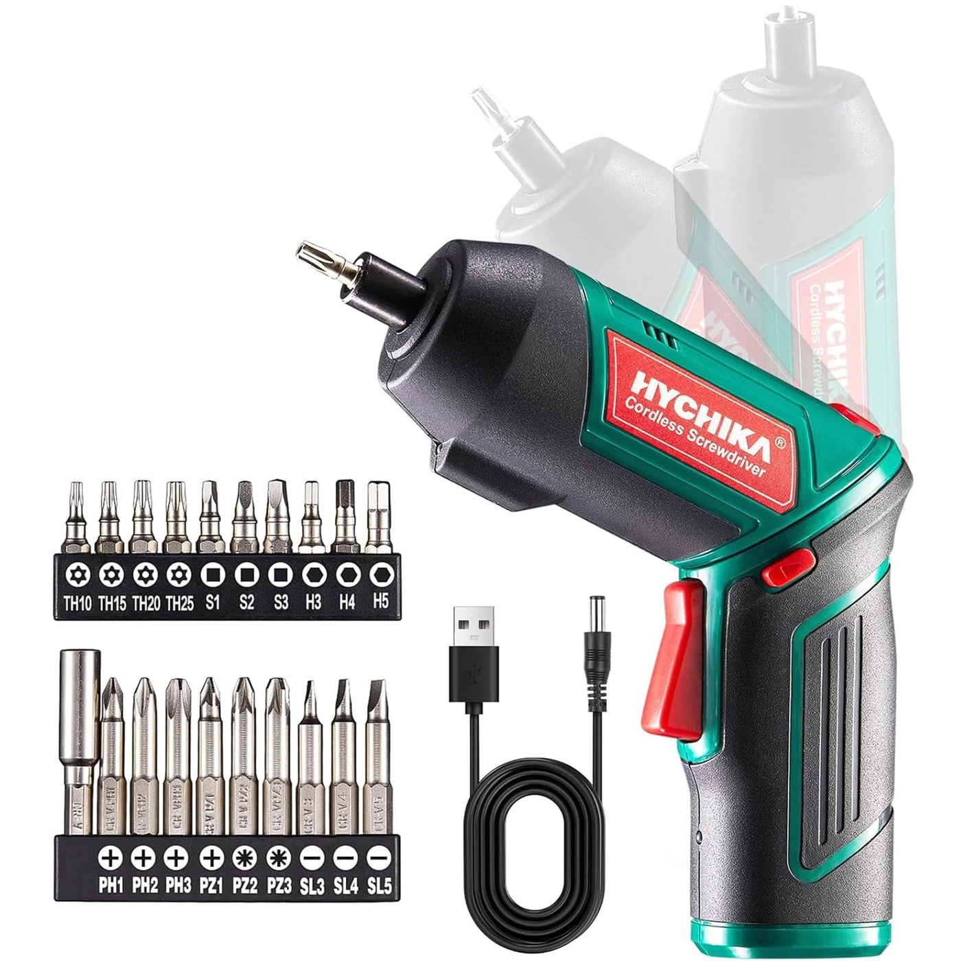 Cordless Screwdriver - 2000mAh