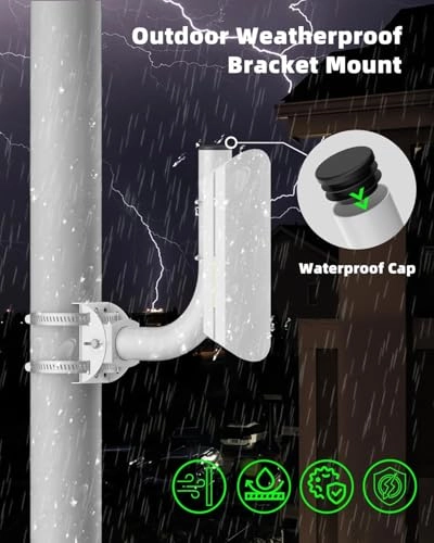 Universal Wireless Bridge Bracket Mount - 4 Pack Starlink