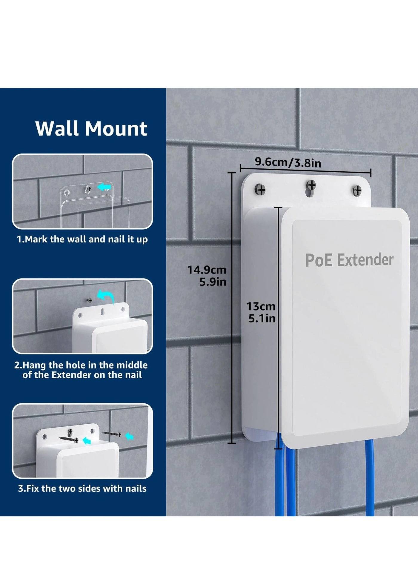 4 Port Outdoor PoE Extender