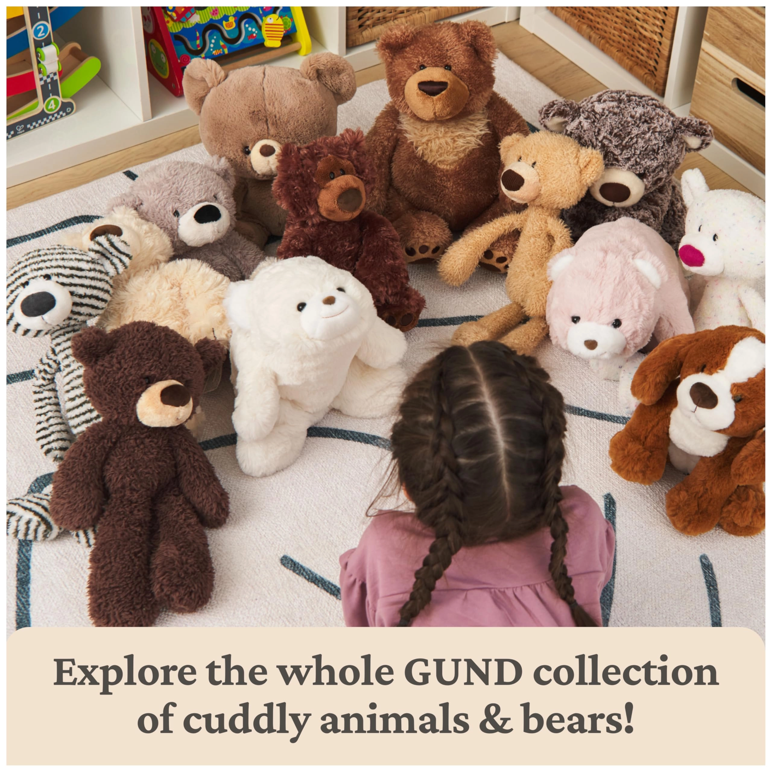 Snuffles Teddy Bear - 10” Gray