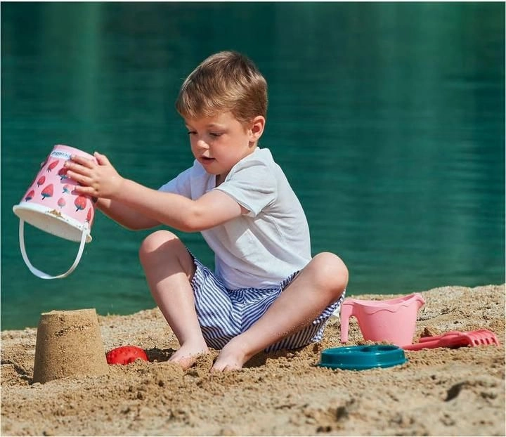 Strawberry Sand Bucket Set - 18 Months Pink