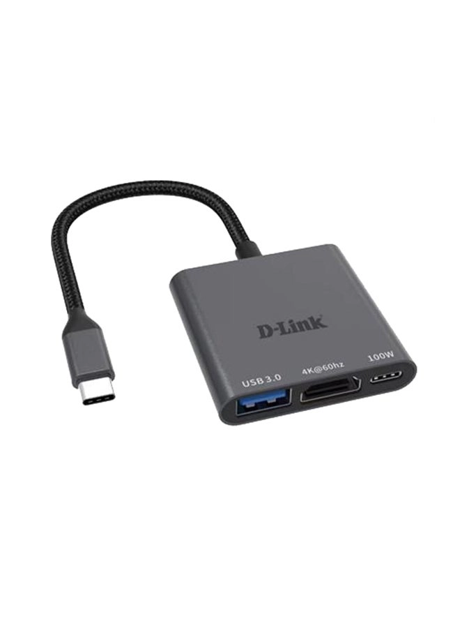 D-Link DUB-C103 - 3-in-1 USB-C adapter