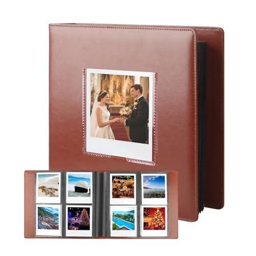 Instax Wide 192 Pockets Faux Leather Photo Album