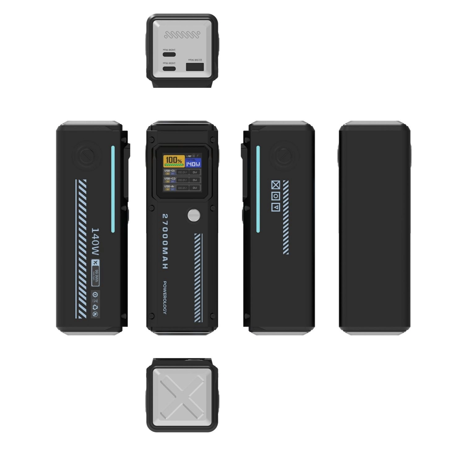 PPBCHA83 - 27000mAh 80W 1 2