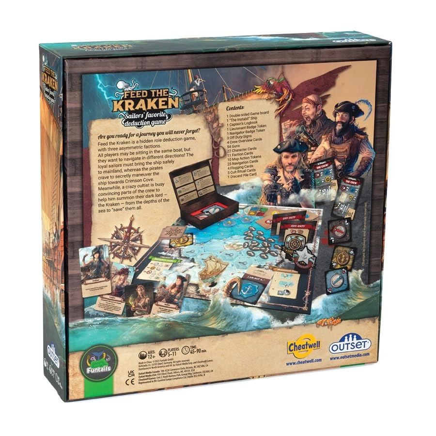 Feed The Kraken: A Sailor's Favorite Deduction Game