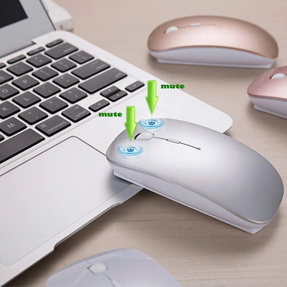 LED Rechargeable Mouse - Bluetooth