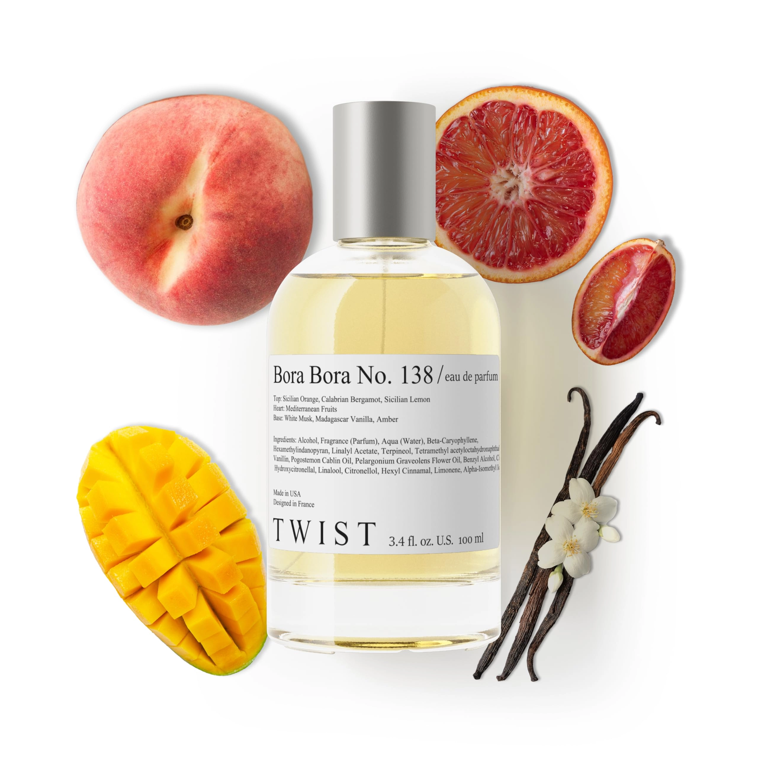 Twist Perfumes Bora Bora No. 138 - Eau de Parfum 100 ml