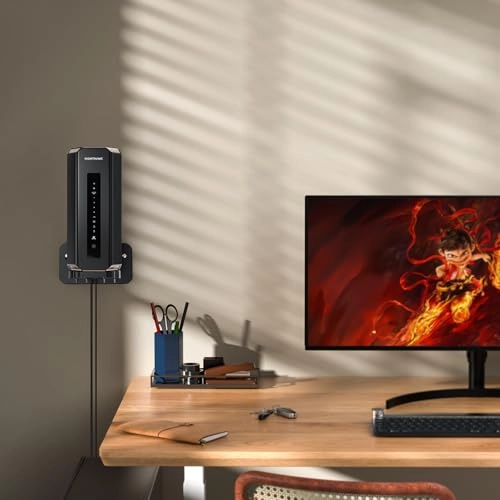 Orbi WiFi 7 Wall Mount - 2 Packs Orbi WiFi 7 Mesh Systems and Nighthawk WiFi 7 routers