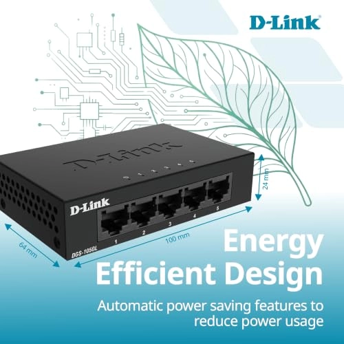 DGS-105GL 5-ports
