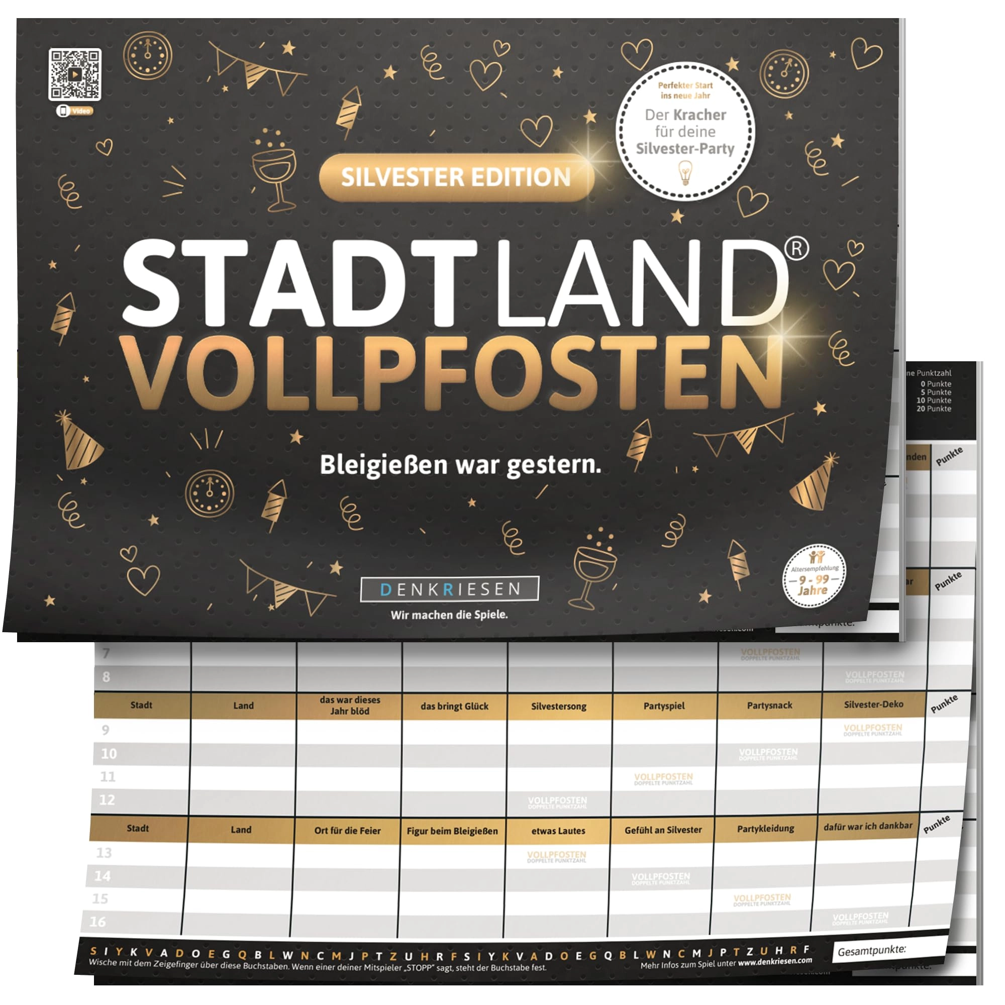 Stadt Land VOLLPFOSTEN - German 9 years and up