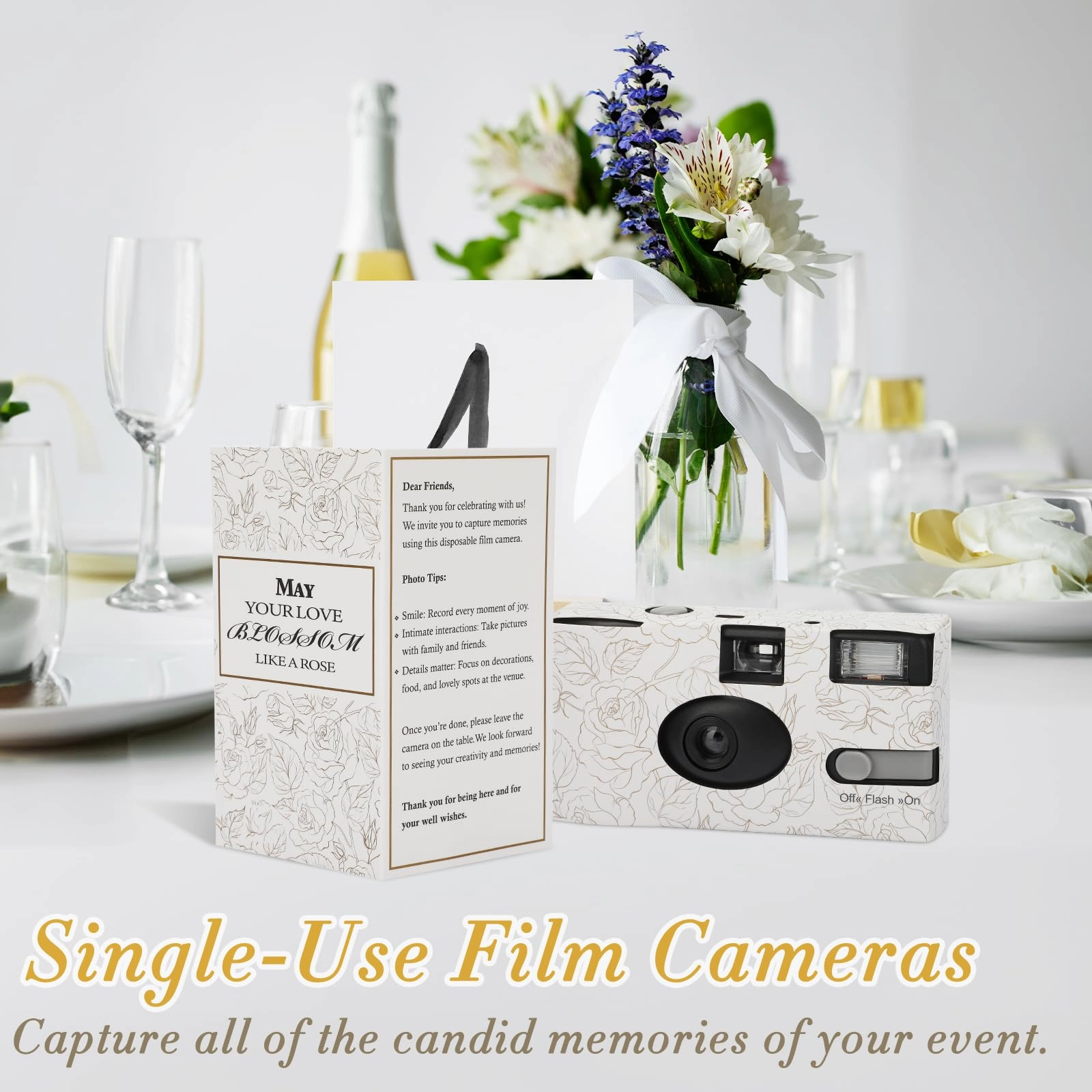 Disposable Cameras - 12 Pack 35mm 17 Exposures