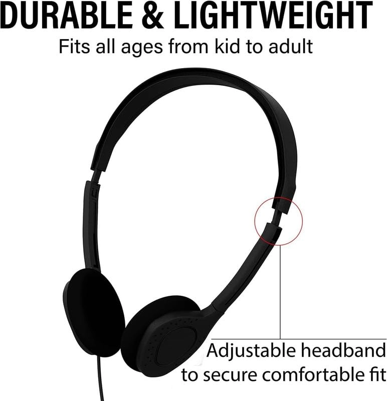 Bulk Headphones with Microphone Wired Headphone