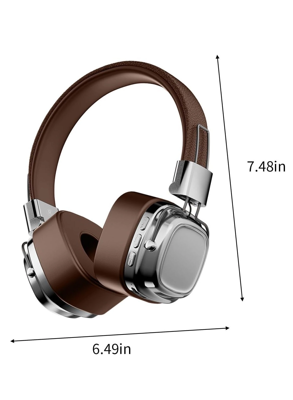 Retro Folding Style Wireless Bluetooth Subwoofer Headphones - Wireless Headset