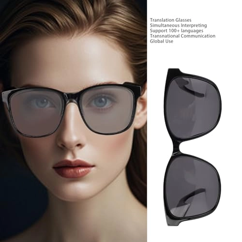 AI Translator Glasses - Bluetooth V5.4 100+ Languages
