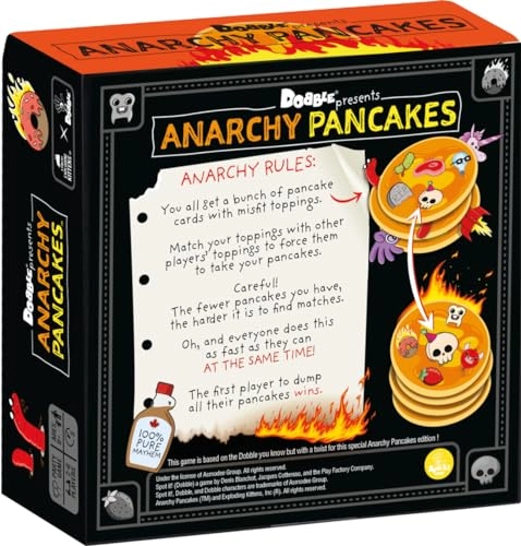 Dobble: Anarchy Pancakes - Family Card Game