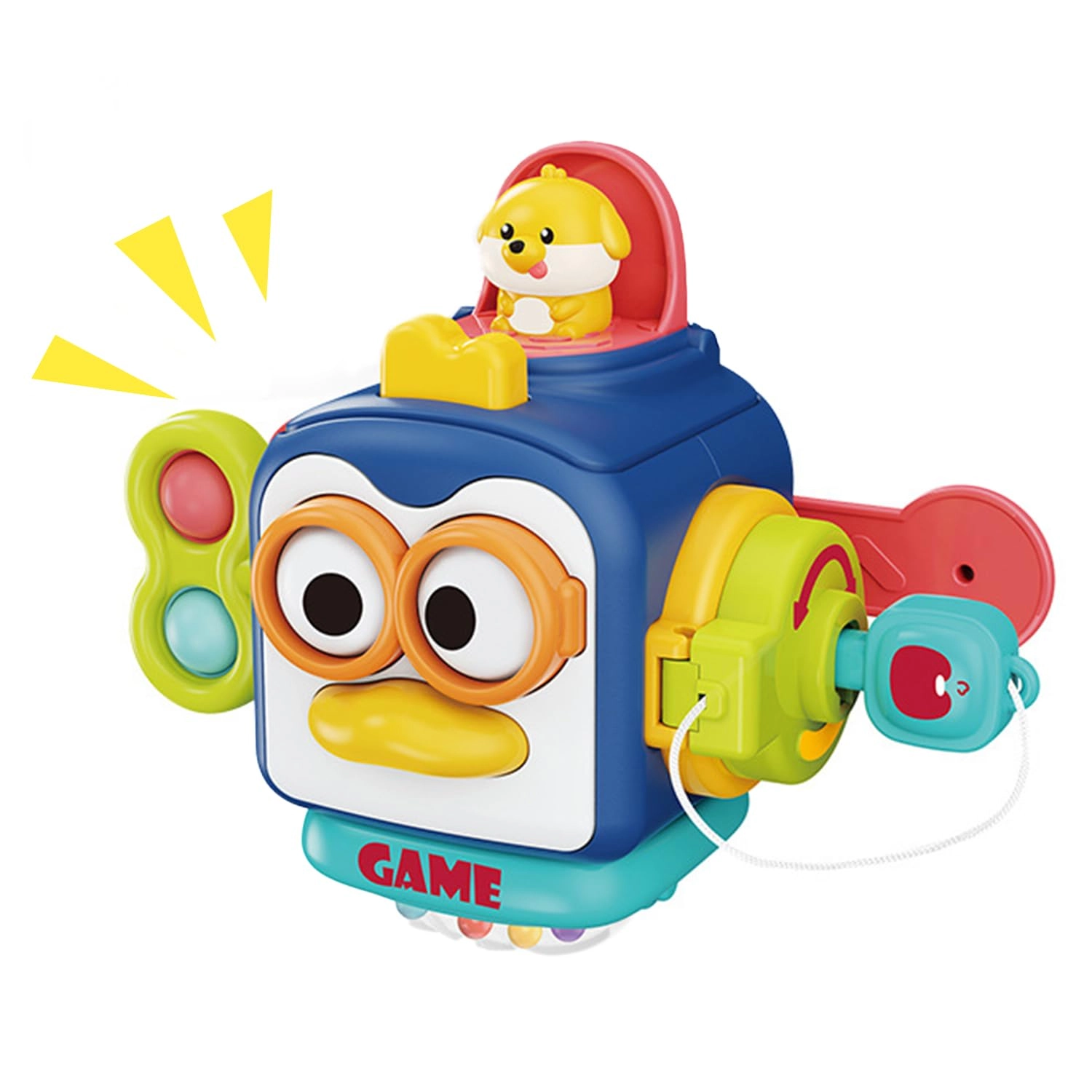 Montessori Activity Cube - 18 months - 3 years