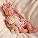 Reborn Baby Doll - 12 Inch Silicone Weighted Ages 3+