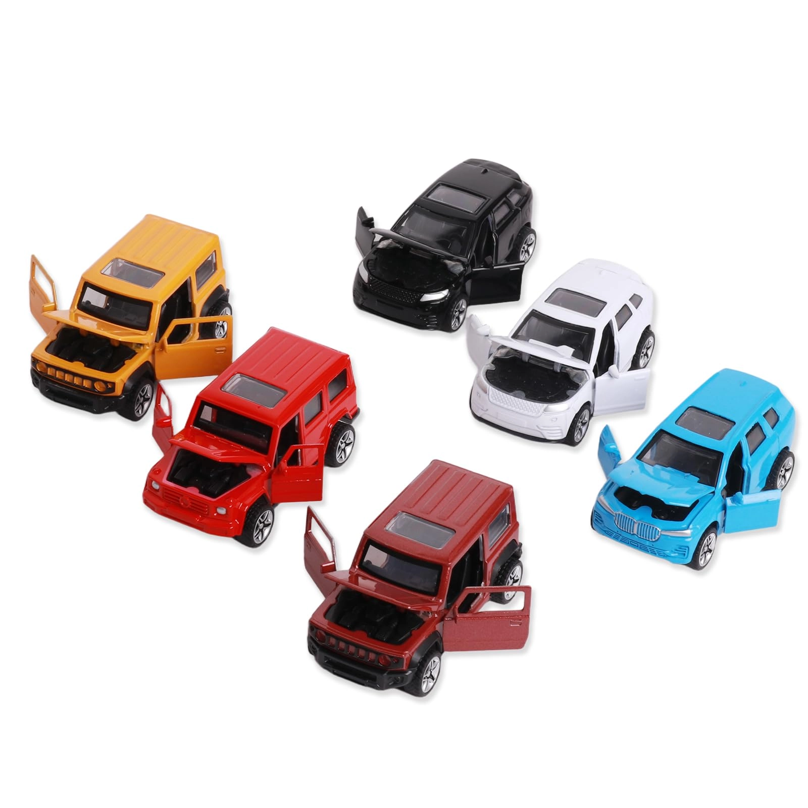 chingbor Diecast Car Set - 1:60 6 pcs