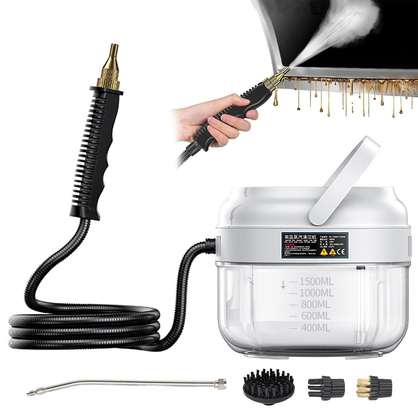 Steam Cleaner - 34.5bar 1500ml