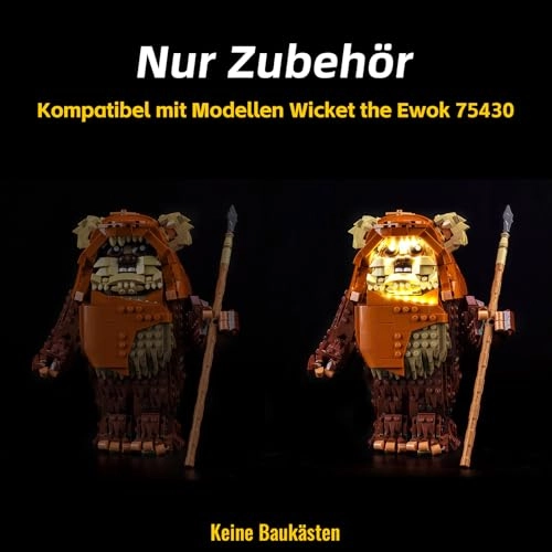 LED Light Set - Compatible with 75430 Wicket the Ewok USB/Battery Powered