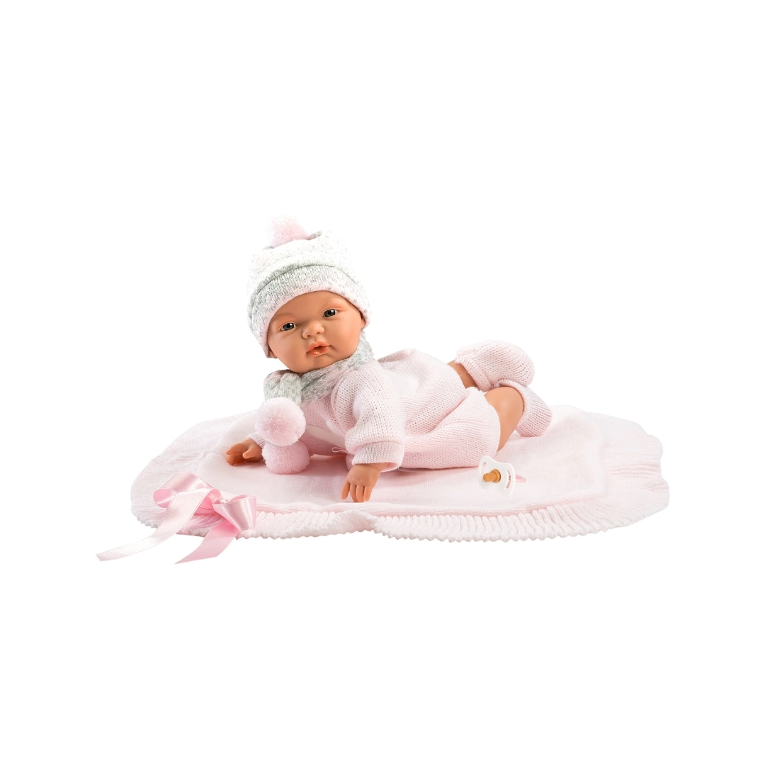 Llorens Joelle doll - Soft fabric pink outfit Ages 3+