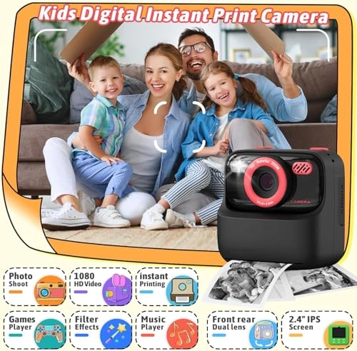 Print camera - 2.4 Inch 1080P