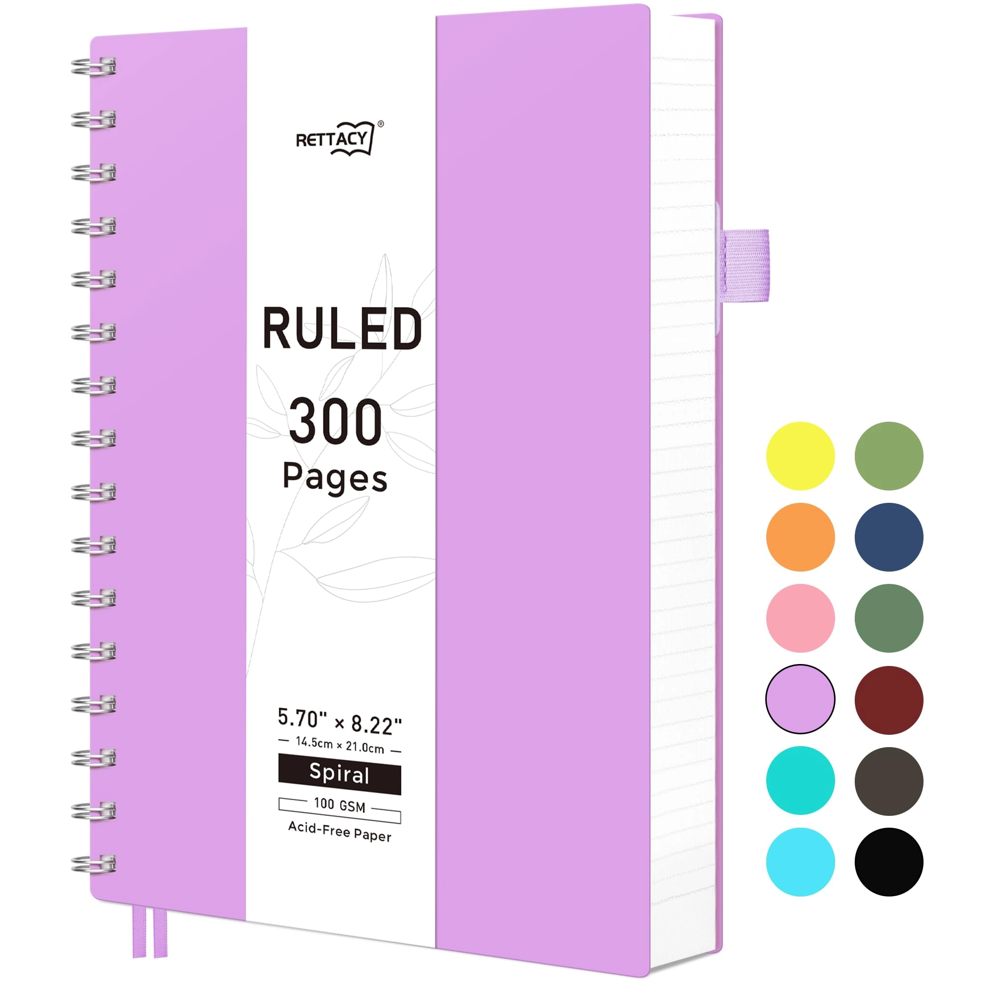 Notebook A5 Spiral - Lined 150 Sheets