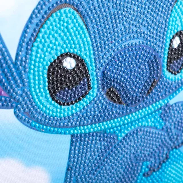 Disney Lilo And Stitch DIY Crystal Art Scroll Kit - Stitch