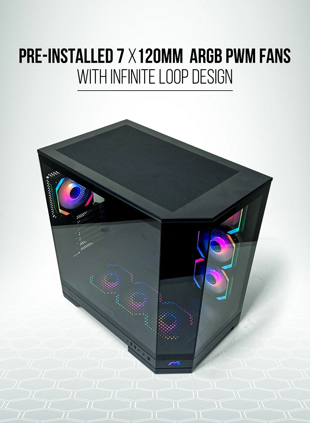 PRISM - Triple Glass Panel Mid Tower