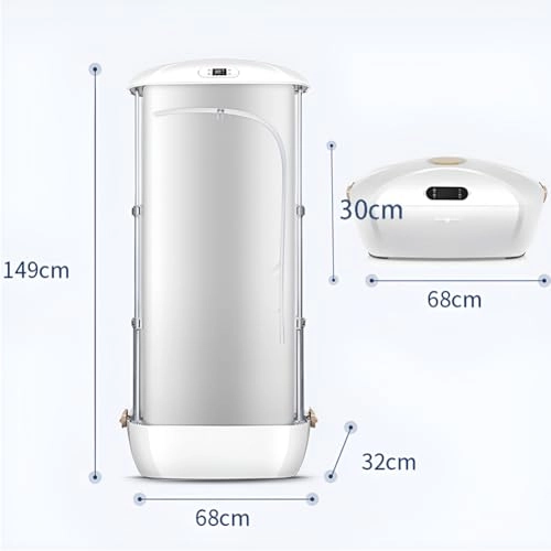 Clothes care machine - 900W steam 600W drying