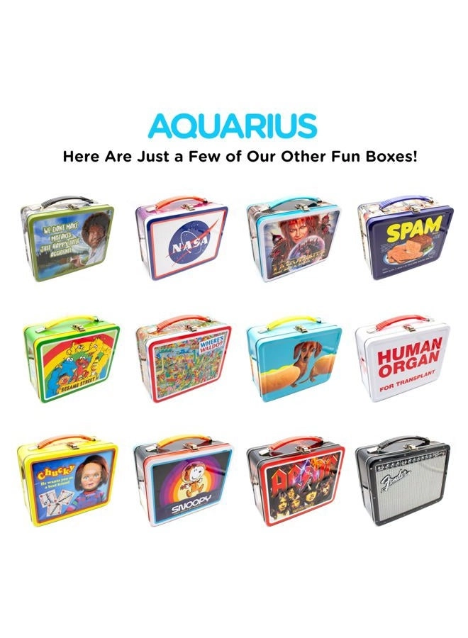 Bob Ross Happy Accidents Fun Box - Portable Tin Box