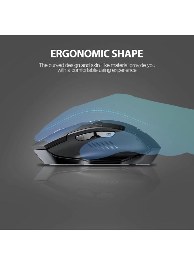 FREEDOM-WOLF X8 Gaming Mechanical Mouse - Wireless