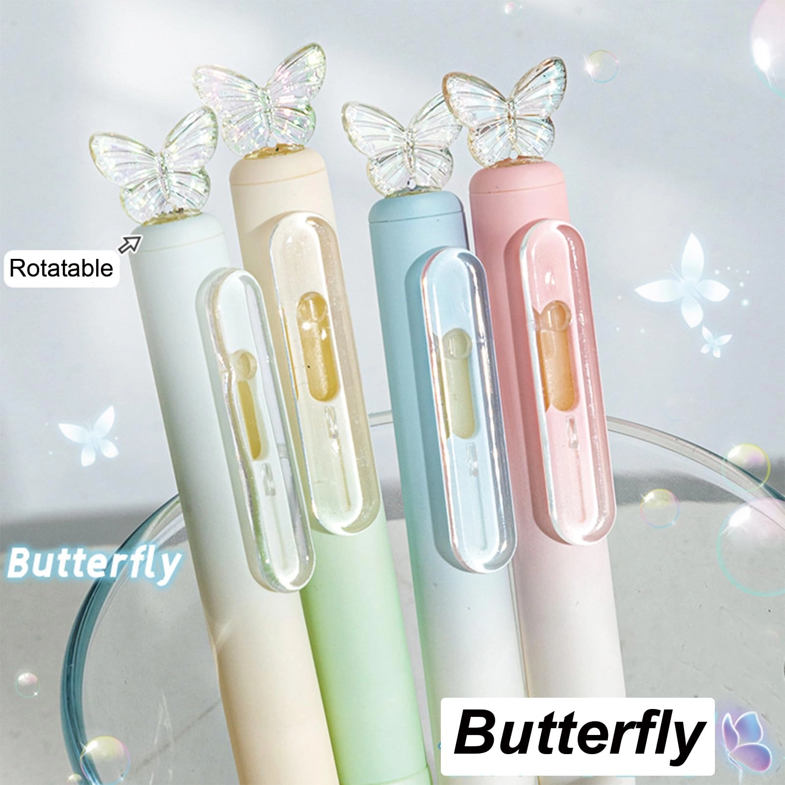 Gel Pen - 4Pcs 0.5mm